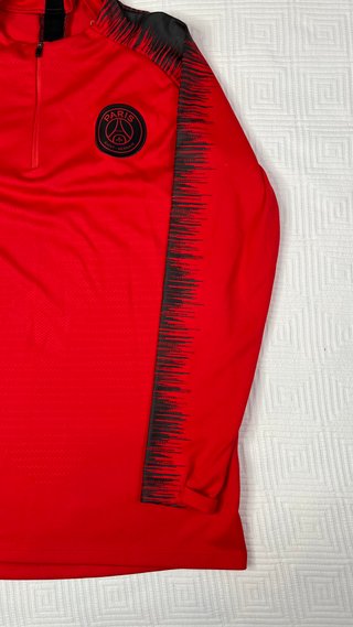 Chaqueta Jordan Air Hombre Roja Cremallera