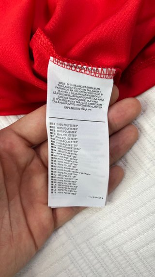 Chaqueta Jordan Air Hombre Roja Cremallera