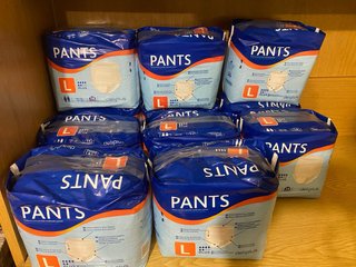 11 paketes de Pañales Pants Talla L Deliplus