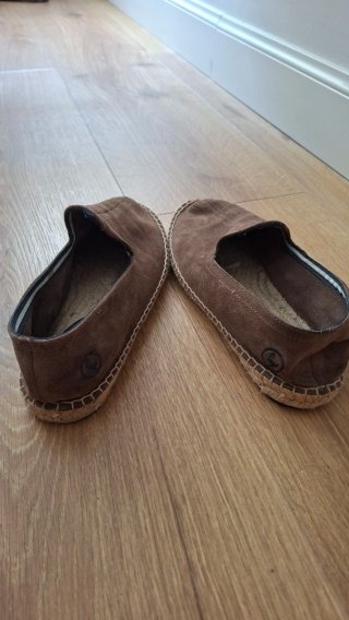 Alpargatas de esparto El Ganso. Marrones.