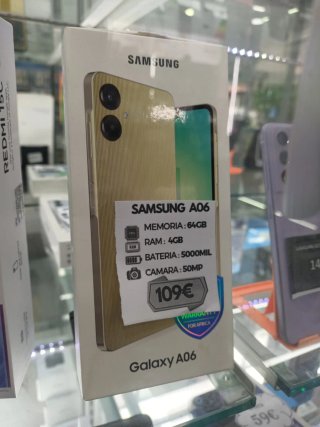 Samsung Galaxy A06 64GB 4GB RAM Dorado