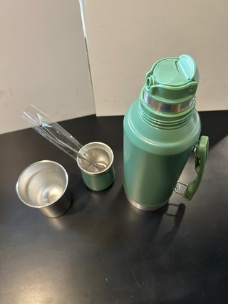Set Termo Mate + Guampa + Bombilla