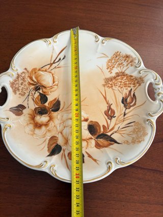 Vassoio vintage dipinto a mano Germania