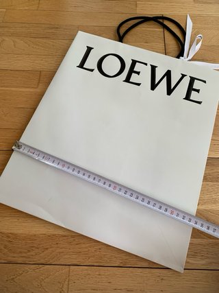 Bolsa Loewe Blanca 34x39