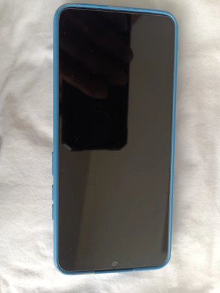 Xiaomi 12C + funda azul