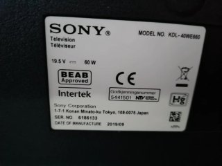 Sony Bravia KDL-40WE660 TV LED