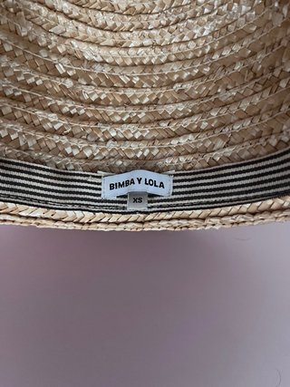 Gorro Bimba y Lola paja negro