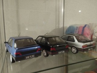 Colección de  6 Peugeot 309 GTI escala 1/18