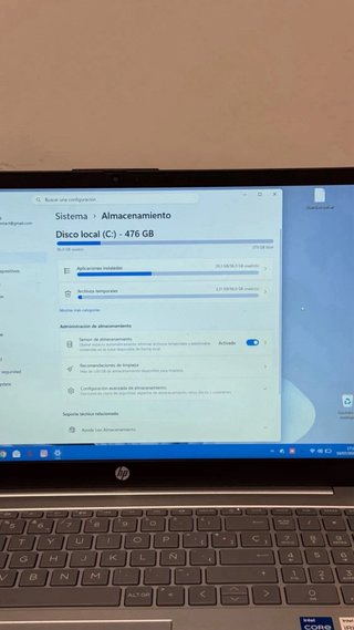 Ordenador portátil HP Plata