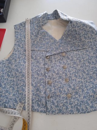 Traje Saraguell Chico Azul