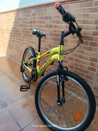 Bicicleta Megamo 20 Amarilla