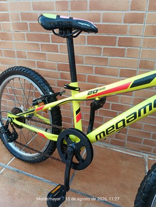Bicicleta Megamo 20 Amarilla
