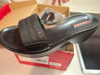 Sandalias Prada Negras