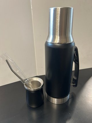 Set Termo Mate + Guampa + Bombilla