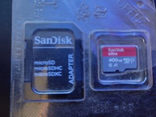 Tarjeta MicroSD SanDisk 400GB + Adaptador