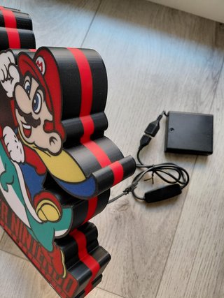 Lámpara Super Mario y Yoshi Nintendo