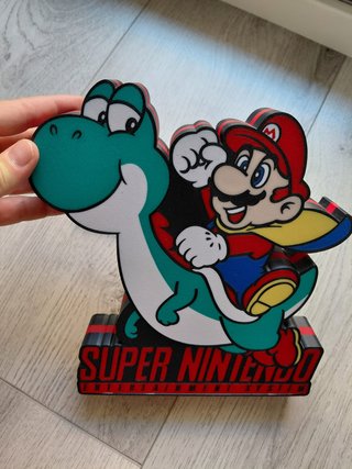 Lámpara Super Mario y Yoshi Nintendo