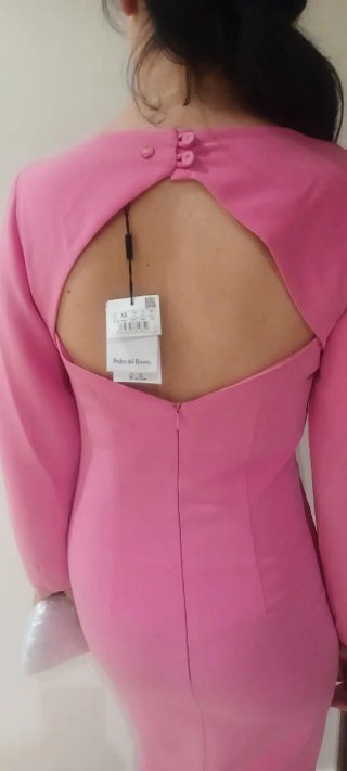 Vestido Pedro del Hierro Rosa Talla xs