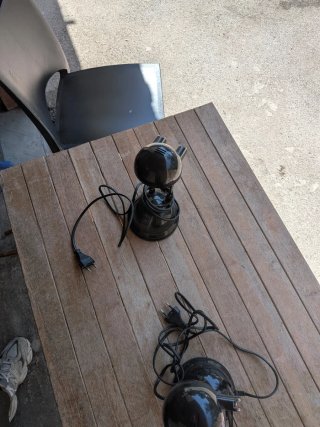 Coppia Lampade Scrivania Ikea comodino