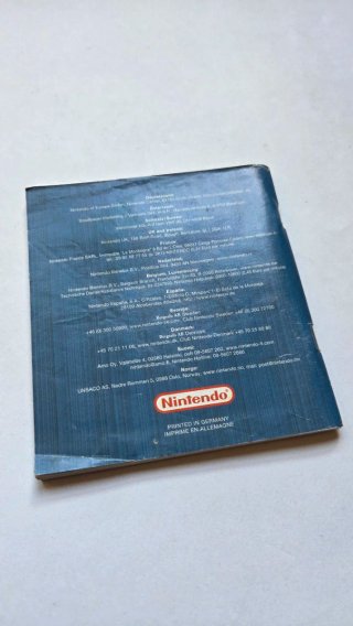 Manual Zelda Oracle of Ages Game Boy Color