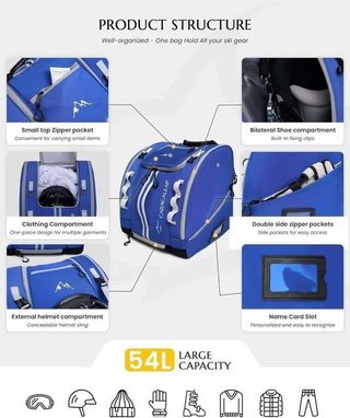 Bolsa para botas de esquí y casco