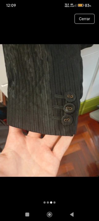 Americana Massimo Dutti Negra