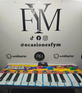 LOTE MUSICAL BATERÍA MICKEY Y PIANO GIGANTIC