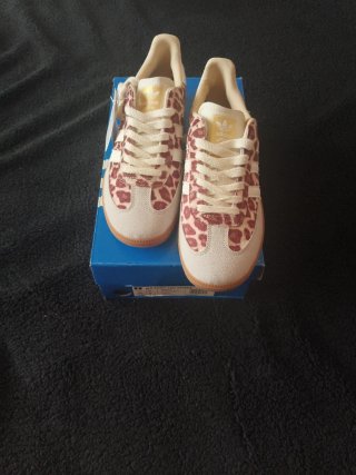 Adidas Samba Beige Multicolor Animal Print