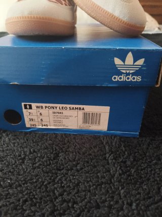 Adidas Samba Beige Multicolor Animal Print