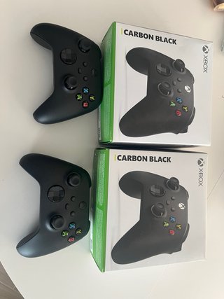 2 Mandos Xbox Carbon Black