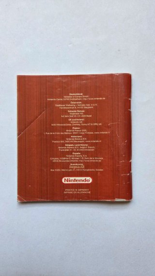 Manual Zelda Oracle of Seasons Game Boy Color