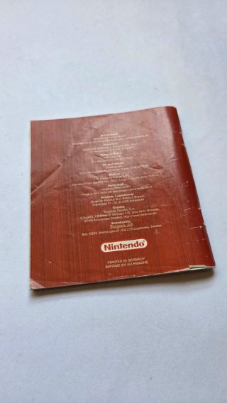 Manual Zelda Oracle of Seasons Game Boy Color