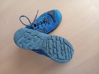 Botas montaña Quechua Talla 35 Azul