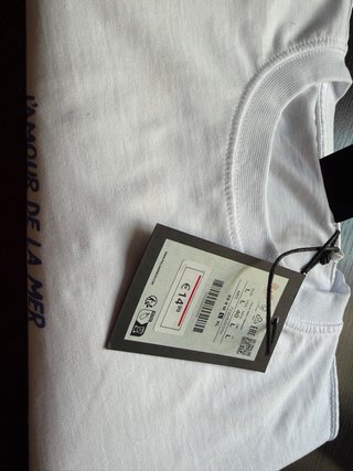 Camiseta blanca talla L Summer Rhythms