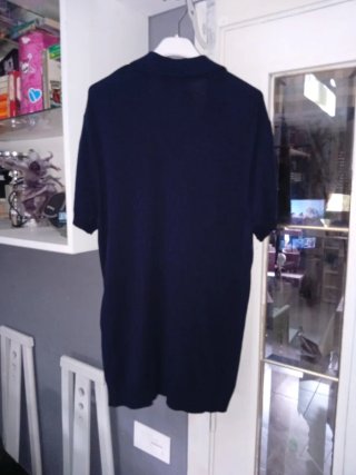 Polo Zara azul oscuro Talla M Hombre