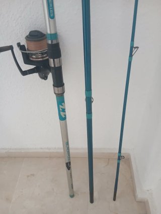 Caña Zun Zun con carrete Daiwa