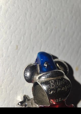 Pandora Disney Topolino Charm Argento
