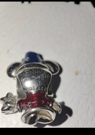 Pandora Disney Topolino Charm Argento