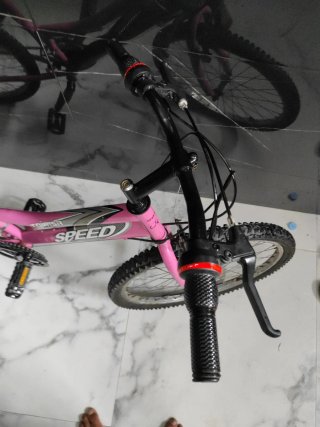 Bicicleta infantil rosa Speed
