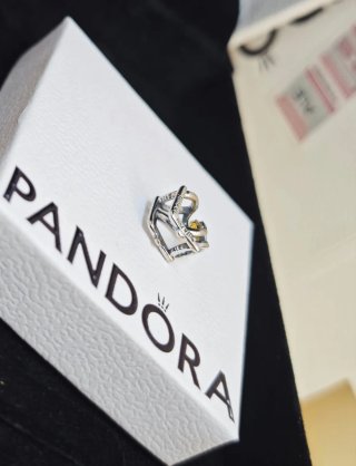 Pandora Charm Casa Corazón Plata con caja original