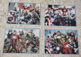 Puzzles Vengadores 4 en 1 Educa