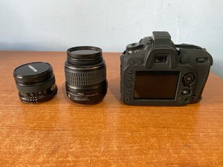 Nikon D7100 Cámara Réflex + 2 Objetivos