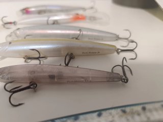 Lote señuelos pesca variados
