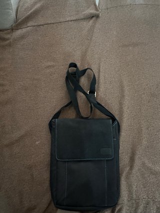 Bolso bandolera para tablet negro