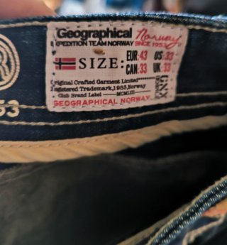 Pantalón corto vaquero Geographical Norway
