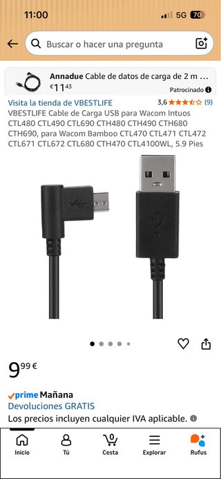 Tableta Gráfica Wacom