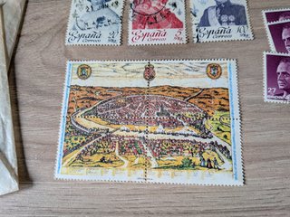 Lote de sellos antiguos España