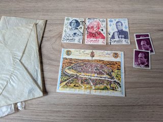 Lote de sellos antiguos España