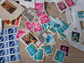 Lote de sellos antiguos España