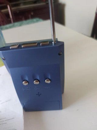 Radio Palito PA-313 FM Portatile Sveglia
